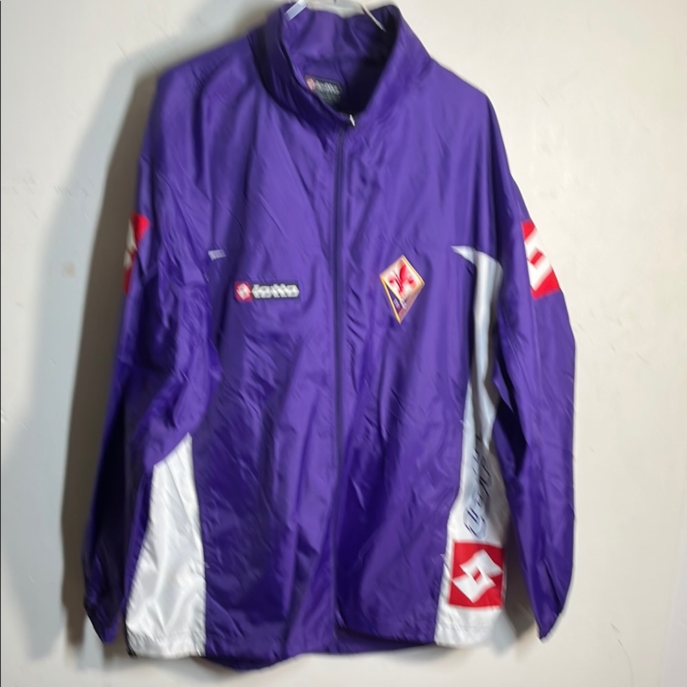 Lotto ACF Fiorentina Lotto Soccer Jacket Sz XXL